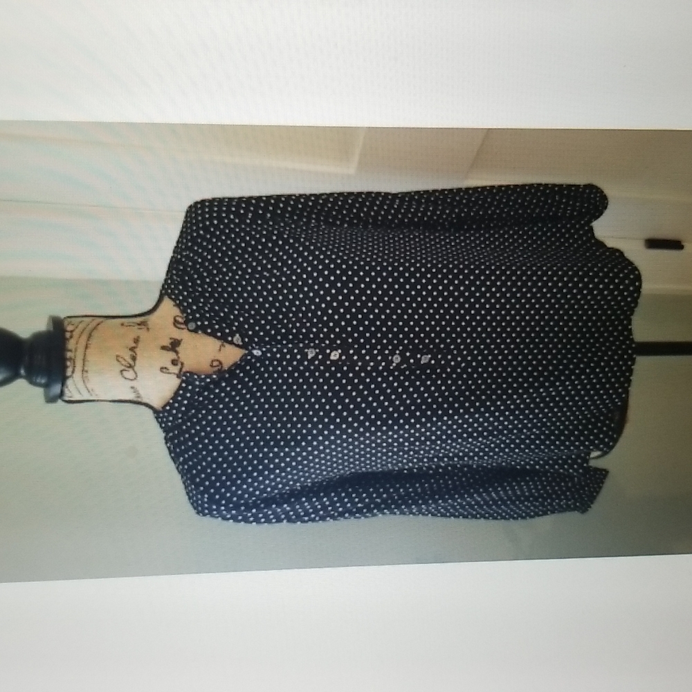 J.Crew Polka Dot Long Sleeved Blouse XXS